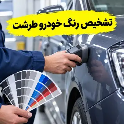 تشخیص رنگ و بدنه طرشت