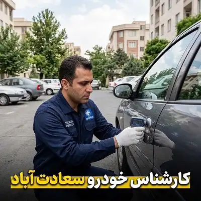 تشخیص رنگ سعادت آباد